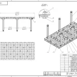 Сварочный стол 2400х1200 из 6 мм борт 100